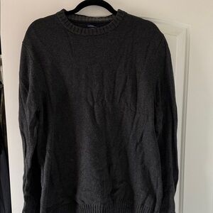 Croft & Barrow Dark Gray Crewneck Sweater